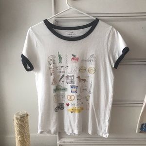 J Crew New York City Collector’s Tee